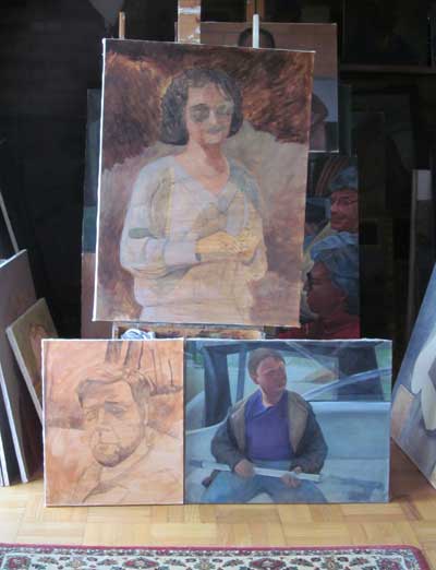 On the easel 3/17/13