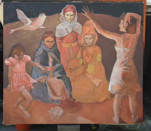 'Ritual' in progress