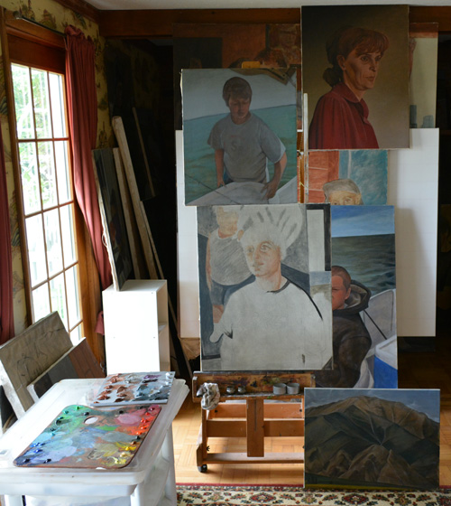 On the easel 6.23.2013