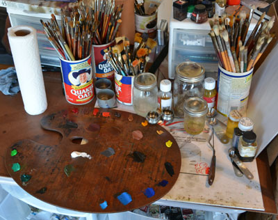 Palette table
