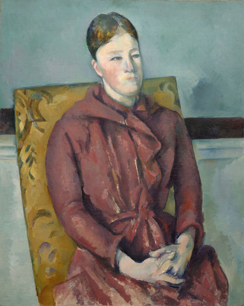 Cezanne's Madam Cezanne in a Yellow Chair