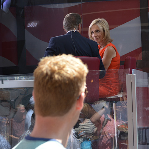 MSNBC studio on 4th St.