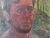 Self-portrait in Gray Shirt