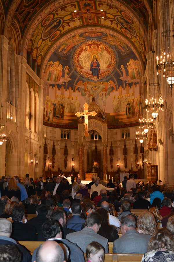 Confirmation at the Holy Rosary Cathedral in Toledo Ohio