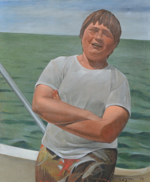 New painting: Laughing Keith